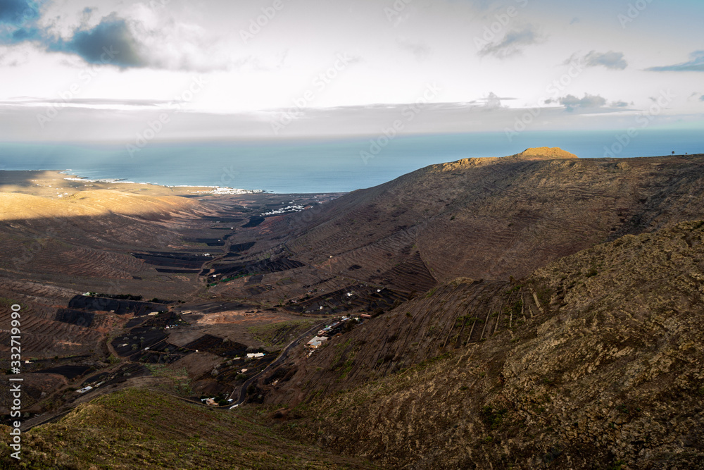 Fototapeta premium valle de lanzarote