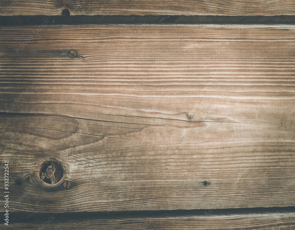 Rustic wooden background texture: Closeup of old wooden planks - obrazy, fototapety, plakaty 