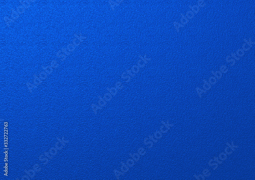 Wall ultramarine blue color. Metallic texture ultramarine blue background.