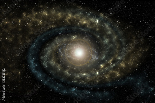 Fototapeta Naklejka Na Ścianę i Meble -  Andromeda twirl in the galaxy Elements of this image furnished by NASA