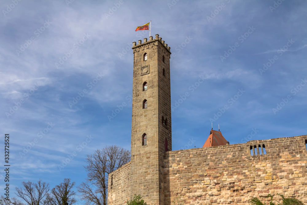 Burg Abenberg, castle, Franconian Lake District, Middle Franconia, Bavaria, Germany