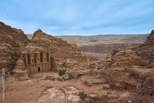 The fantastic monastery in Wadi Musa, Jordan.
