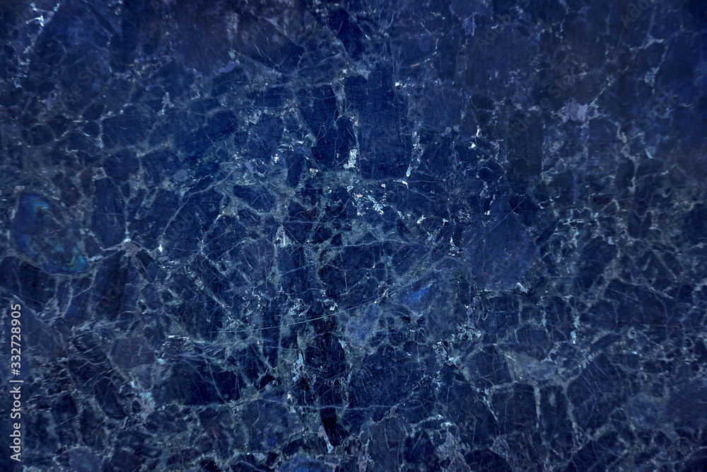 Blank blue stone texture