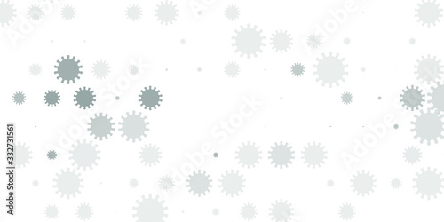 Coronavirus 2019-nCoV symptoms risk disease China medical health care concept virus vector background.