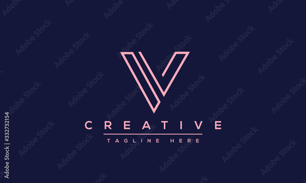 Modern creative V Logo Design and template. V VV icon initials based Monogram and Letters in vector. Modern creative V Logo Design and template. V VV icon initials based Monogram and Letters in vector.