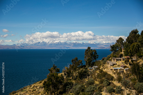 Mountains landscapes from Cordillera Real, Andes, Bolivia