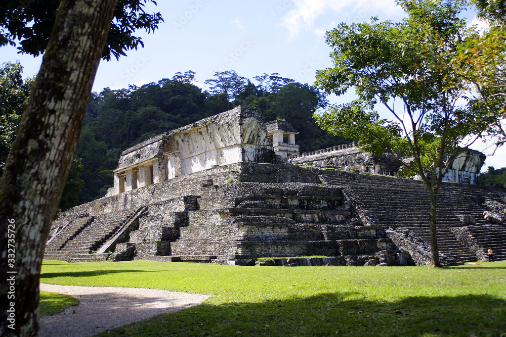 Palenque Zona Arqueológica, Ciudad Maya