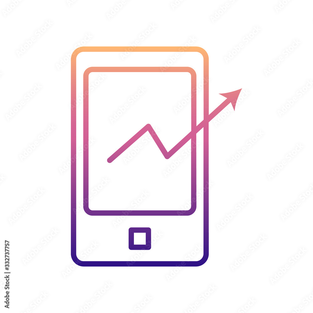 mobile business nolan icon. Simple thin line, outline vector of New Technologies icons for ui and ux, website or mobile application mobile business nolan icon. Simple thin line, outline vector of New Technologies icons for ui and ux, website or mobile application