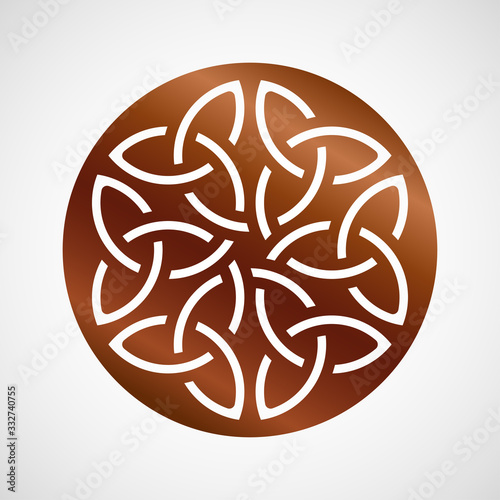 Vector coaster design for laser cut from wood, plywood or metal. Cutting wooden panel. Vector illustration isolated. Laser cut wood coasters. Geometric decorative designs. Cutout circle silhouette.