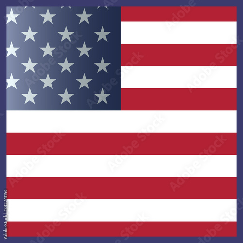 Free Download National flag of United States of America (USA). US flag. - GFXLoad