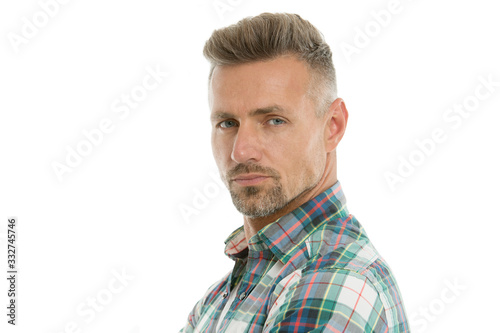 Φωτογραφία Handsome mature man with stylish hairstyle