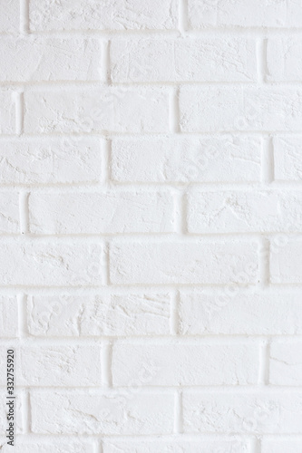 modern white brick wall texture background, Close up
