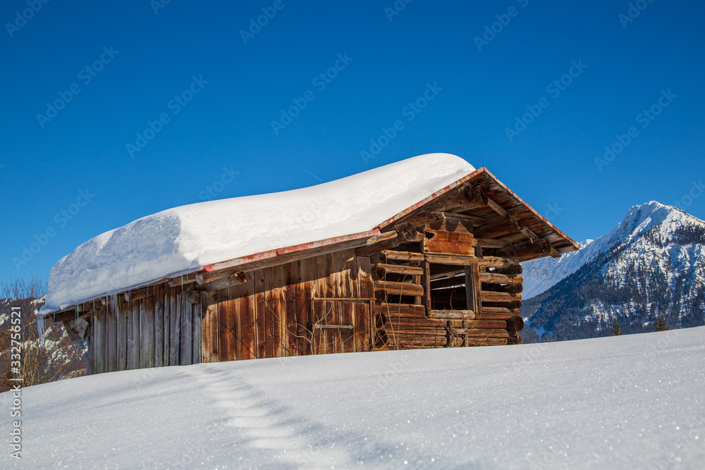 Allgäu - Winter - Stadel - Chalet