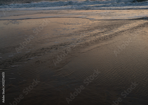 Dawn at the shore line