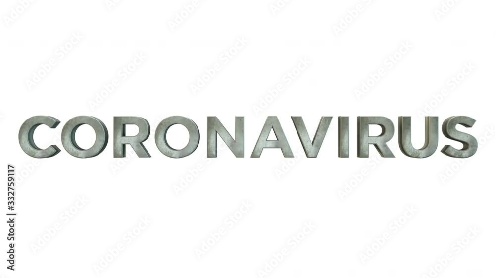 3D animation of the title 3D animation of the title