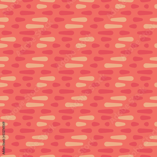 Abstract colorful drops. Vector spotty seamless pattern.