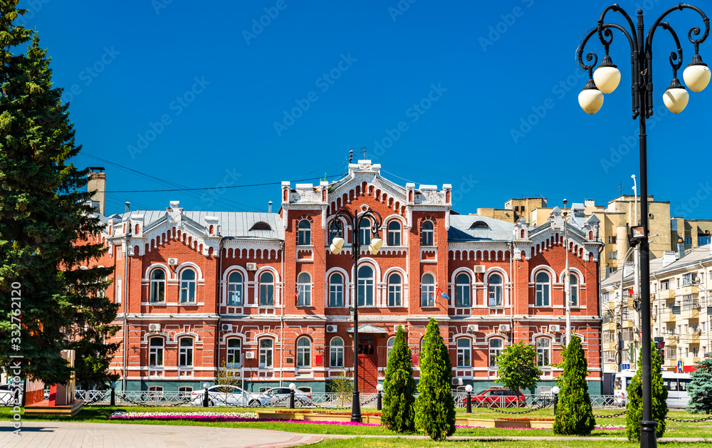 Historic building in the centre of Tambov, Russia