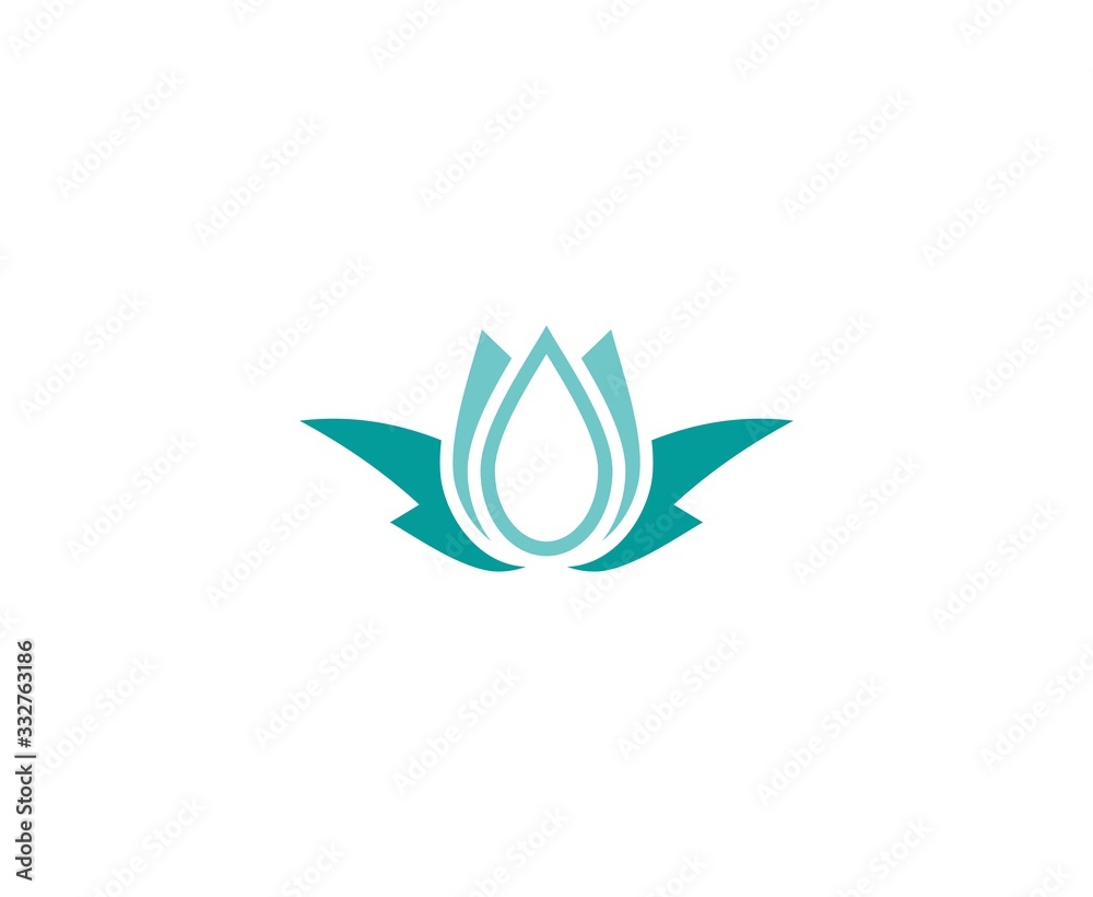 Fototapeta premium Lotus logo