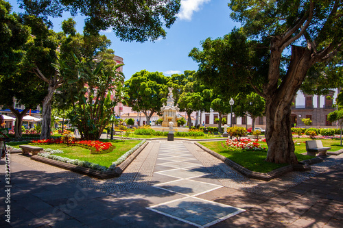 Plaza de Weyler in Santa Cruz auf Teneriffa in Spanien