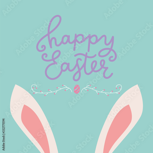 Happy easter card