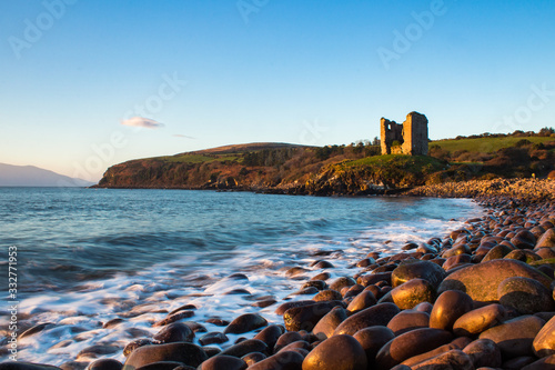 Minard Beach and Castle Dingle Kerry ireland