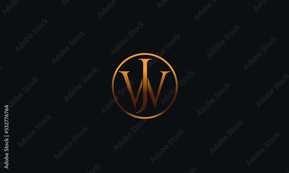 JW WJ J W Letter Logo Alphabet Design Template Vector JW WJ J W Letter Logo Alphabet Design Template Vector