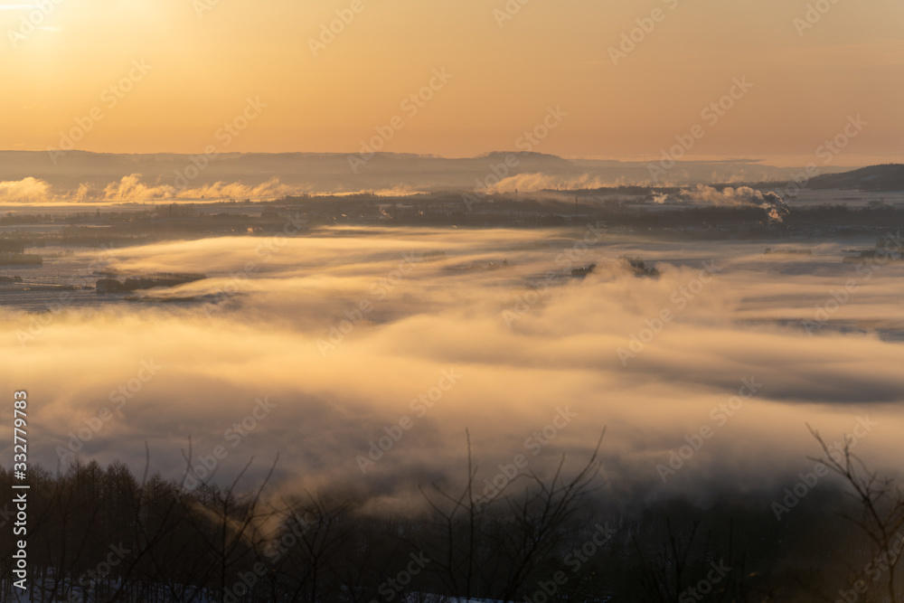 Fototapeta premium 気嵐