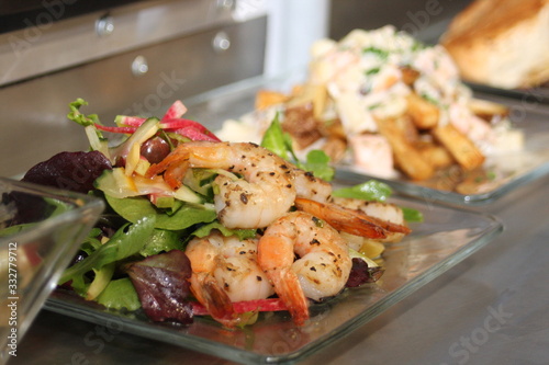 Grilled Shrimp Salad