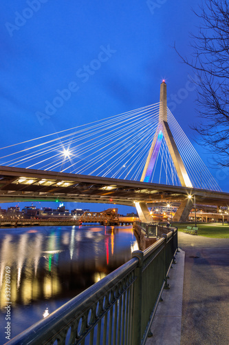Leonard P. Zakim Bunker Hill Memorial Bridge, Boston, Massachusetts