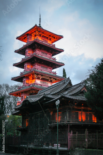 The japenese tower in Brussels