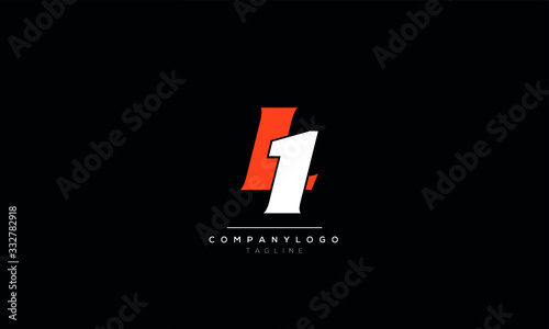 Modern L1 logo design photo