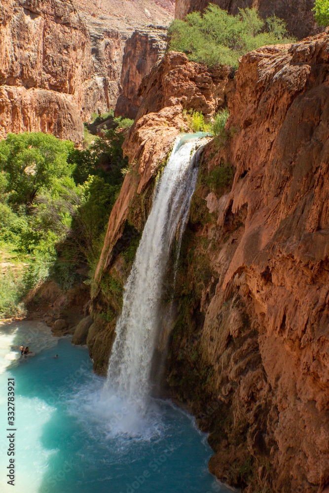 Naklejka premium waterfall