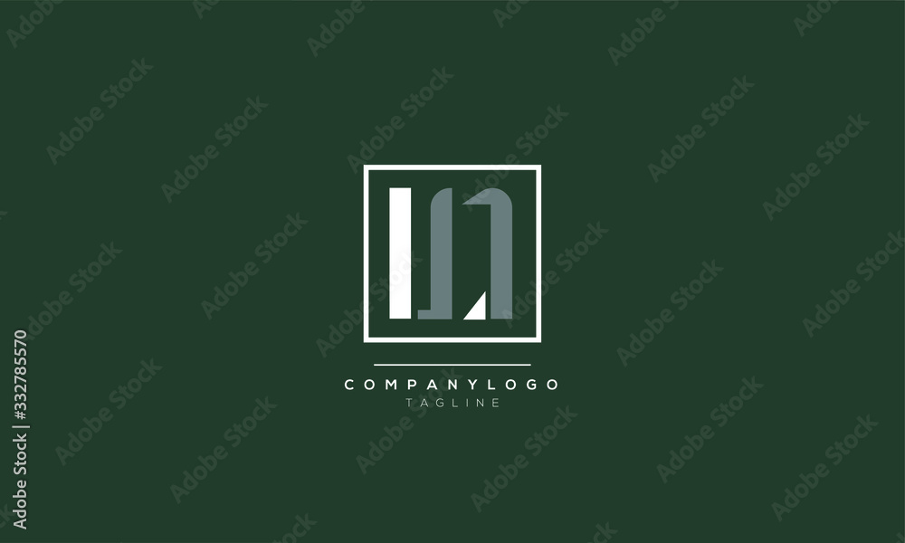 LN Letter Logo Design Template Vector LN Letter Logo Design Template Vector