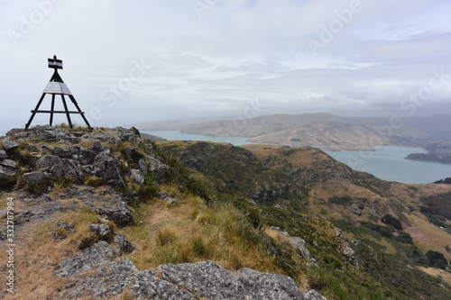 クライストチャーチ。リッテルトンでトレッキング。ニュージーランド。Trekking at Lyttelton and Christchurch, New Zealand.