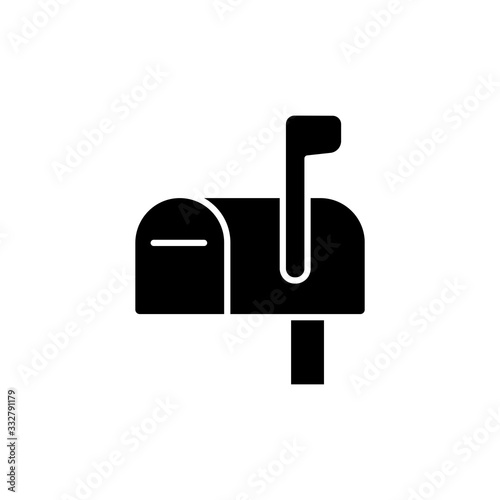 Vector illustration, mail box icon design