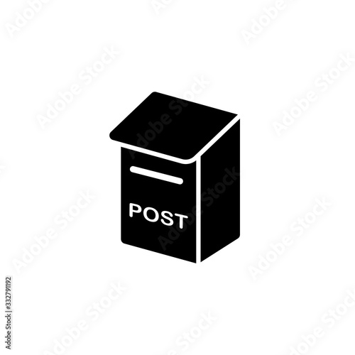 Vector illustration, mail box icon design