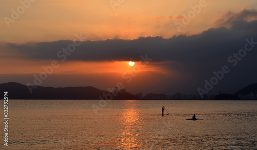 sunset at the sea Brasil © Jefferson
