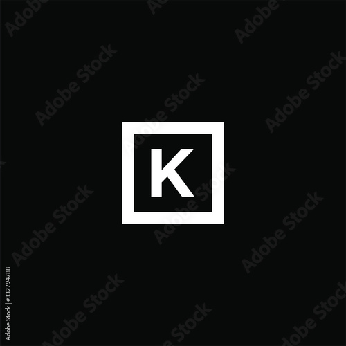 logo initial k in the box 