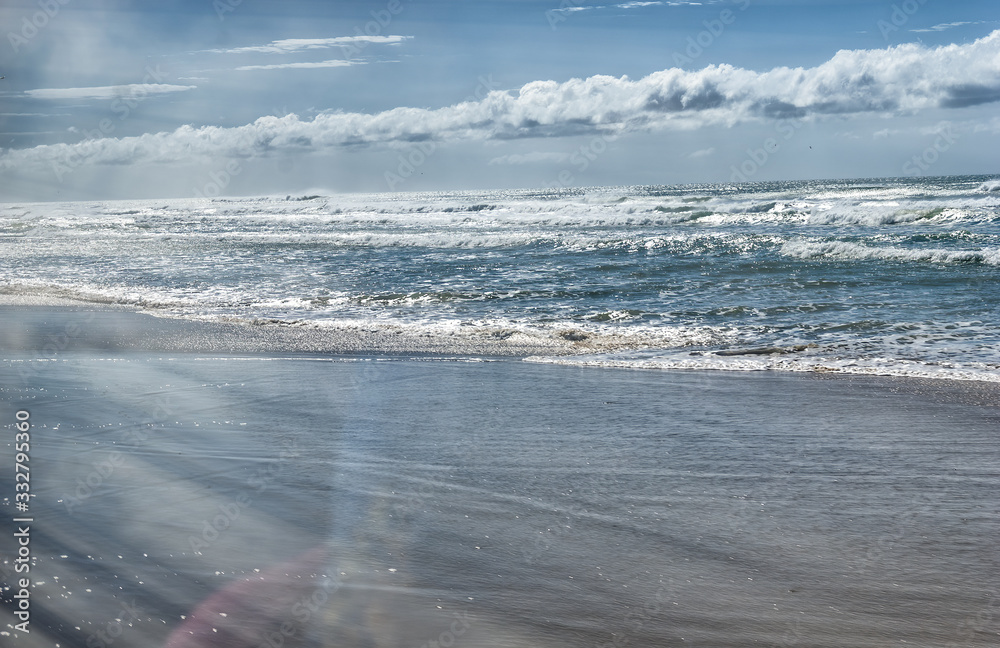 The incredible stretch of Fraser Island's sandy beach