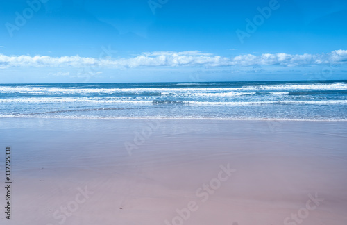 Beautiful beach of Fraser Island, Australia