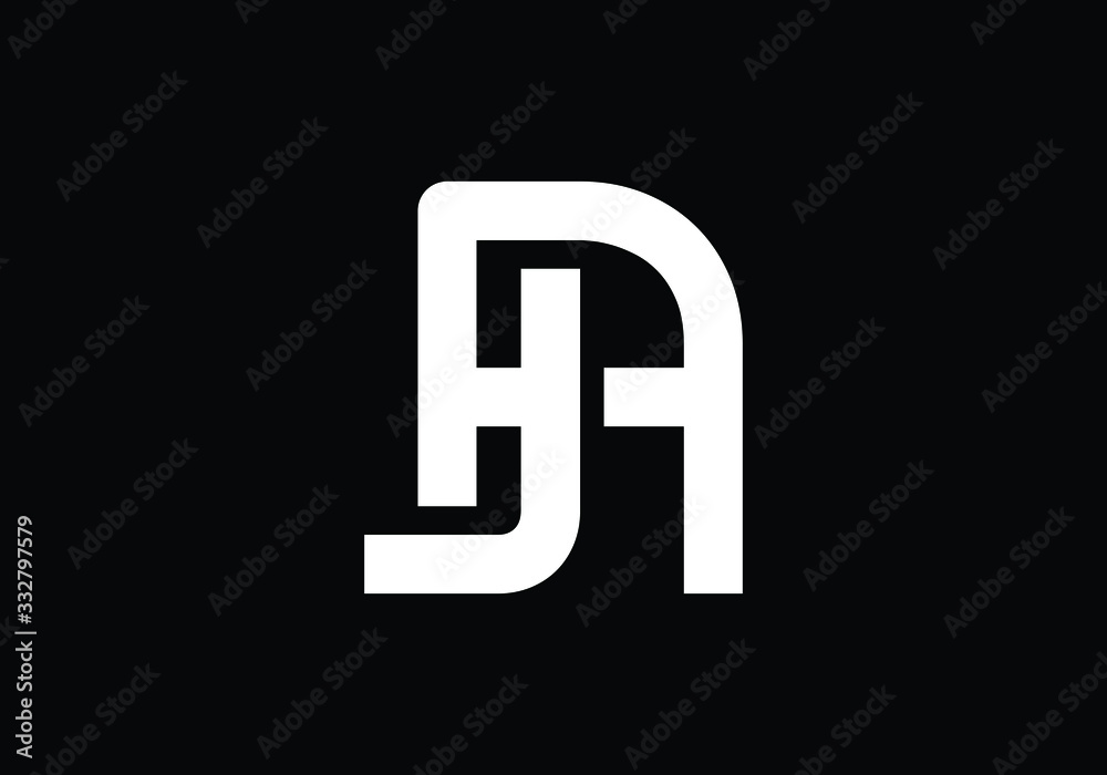 J A, JA Initial Letter Logo design vector template, Graphic Alphabet Symbol for Corporate Business Identity J A, JA Initial Letter Logo design vector template, Graphic Alphabet Symbol for Corporate Business Identity