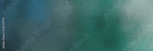 vintage abstract painted background with dark slate gray, dark gray and slate gray colors and space for text or image. can be used as header or banner