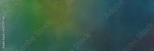 abstract painting background graphic with dark slate gray, gray gray and dark olive green colors and space for text or image. can be used as horizontal background texture