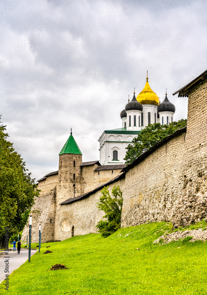 Pskov Kremlin, a medieval citadel in Russia