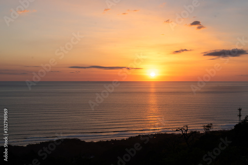 sunset costa rica