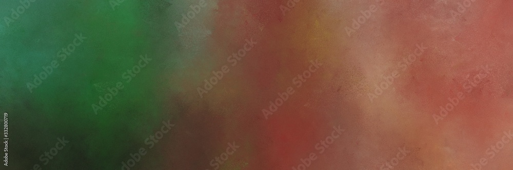 abstract painting background texture with pastel brown, dark slate gray and dark olive green colors and space for text or image. can be used as horizontal background texture
