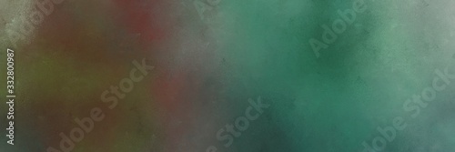abstract painting background texture with dark slate gray, light slate gray and slate gray colors and space for text or image. can be used as horizontal background texture