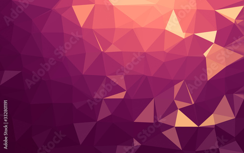 Abstract low poly background, geometry triangle