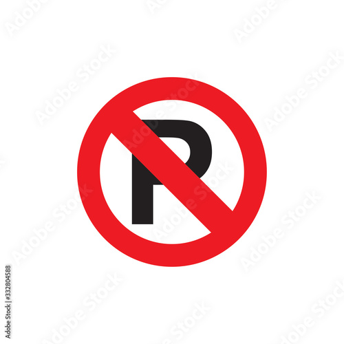 NO PARK ICON , NOPARKING ICON