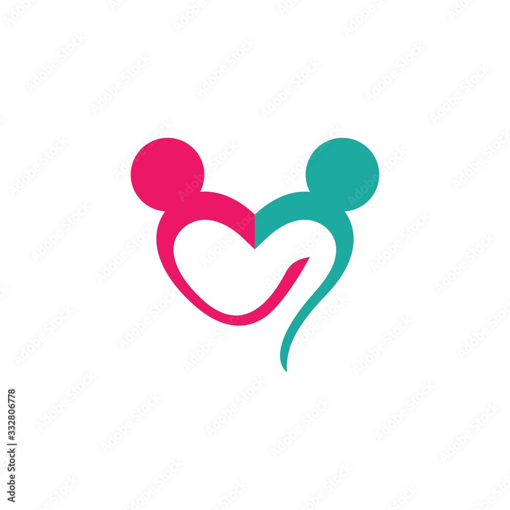 Love logo template